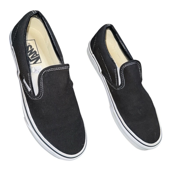 Vans Other - Vans Black Slip-On Sneakers